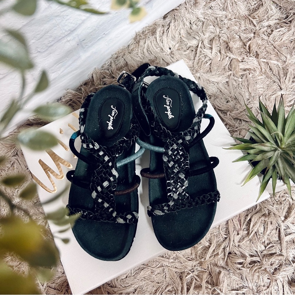 Free People Braided Sandals
